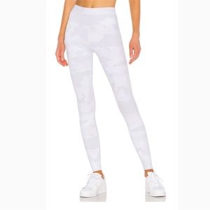 White Camo Alo Leggings High Waisted